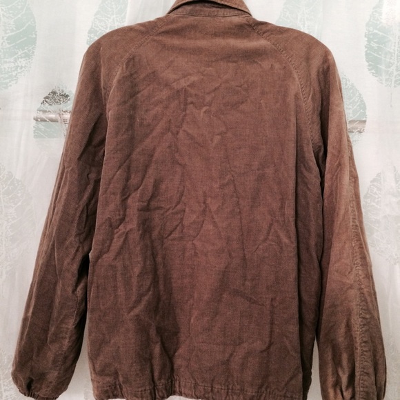 LACOSTE Vintage Flannel lined corduroy jacket L - Picture 6 of 8